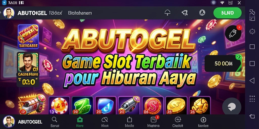 Tampilan menarik dari gameplay Slot ABUTOGEL yang menghibur.