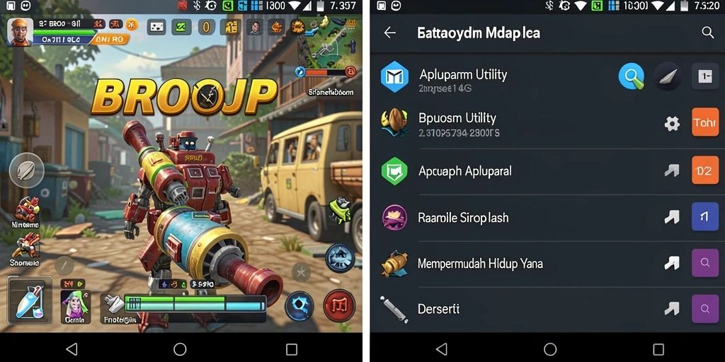Tampilan antarmuka BROJP yang memudahkan pengelolaan berbagai tugas.