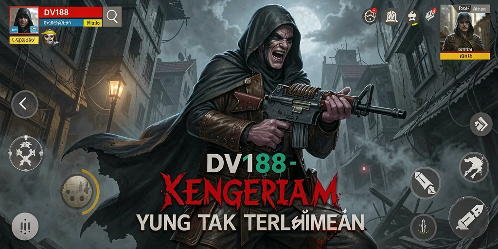 Gameplay menakutkan di malam hari yang penuh kengerian.