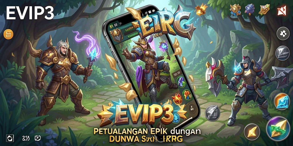 Tampilan gameplay EVIP3 dengan aksi RPG yang mendebarkan.