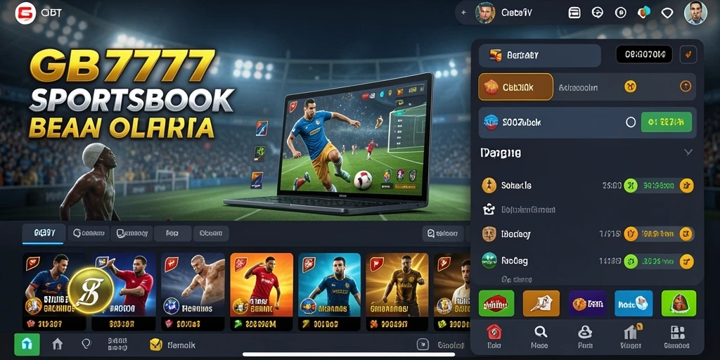 Tampilan gameplay aplikasi Sportsbook GB777 yang menarik.