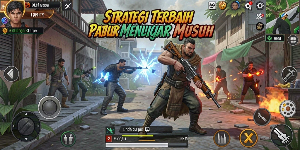 Tangkapan layar gameplay strategi yang mendebarkan di HIT9.