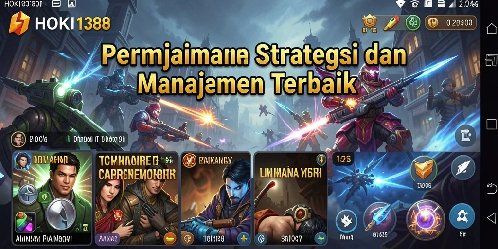 Tampilan gameplay HOKI138 yang menarik dan penuh strategi.