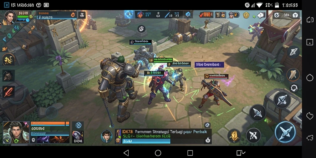 Gameplay seru ID678 yang menunjukkan strategi dan pengelolaan sumber daya.