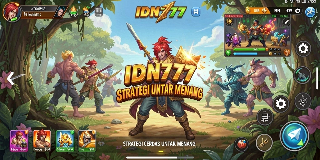 Tampilan strategis permainan IDN777 yang menarik.