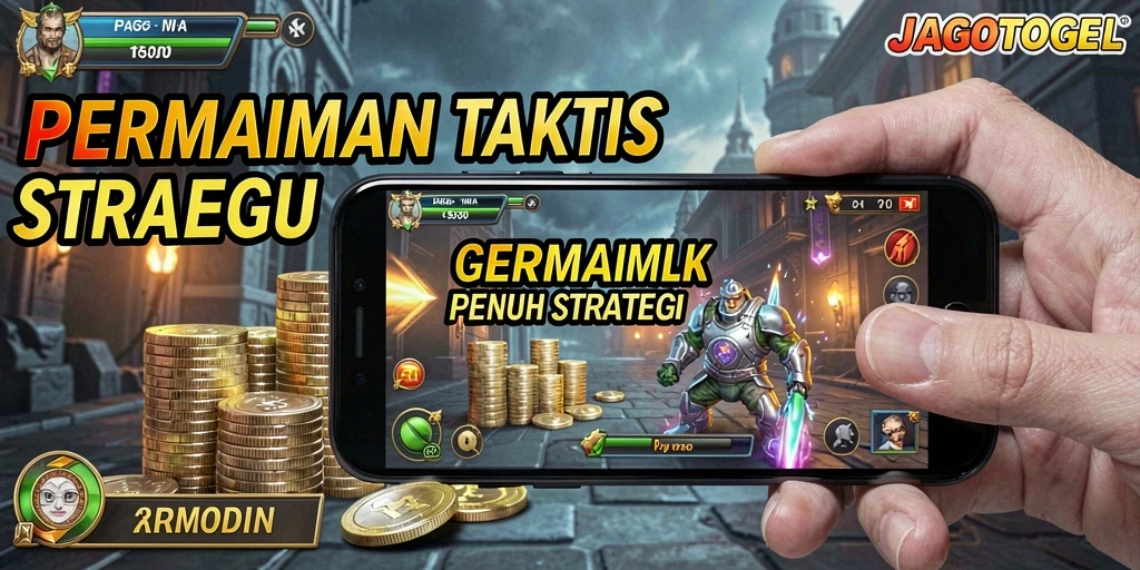 Tampilan mencolok dari gameplay JAGOTOGEL dalam aksi.
