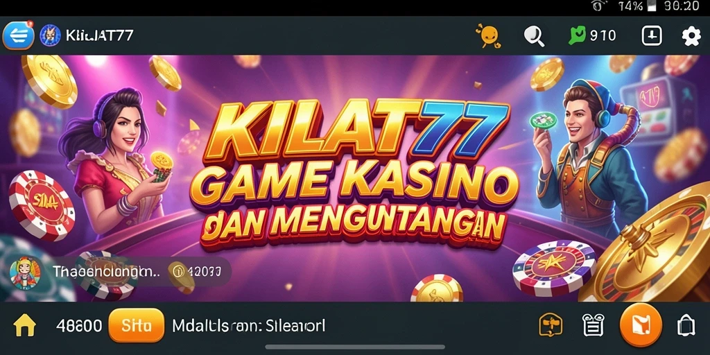 Tampilan gameplay KILAT77 yang menarik dan seru.