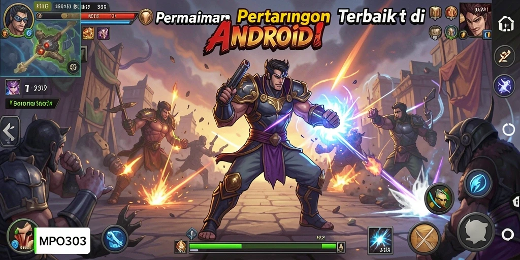 Tampilan gameplay MPO303 yang seru dalam pertarungan Fighting.