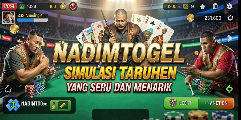 Tampilan gameplay NADIMTOGEL yang menarik dan interaktif.