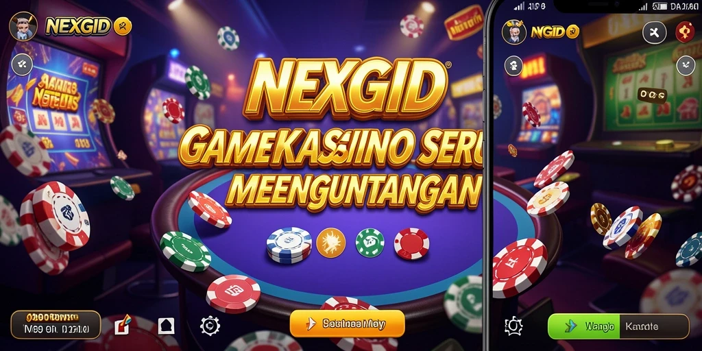 Menampilkan gameplay seru dari NEXGID dengan efek grafis menakjubkan.