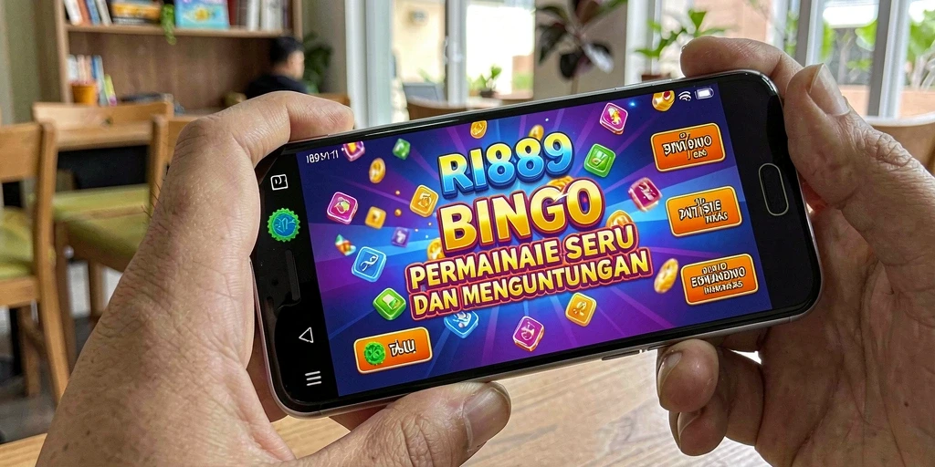 Tampilan menarik dari gameplay Bingo di RI889.