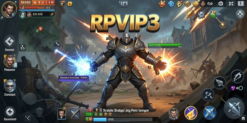 Menampilkan gameplay RPVIP3 yang seru dan menegangkan.