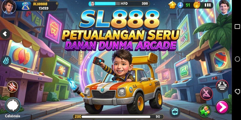 Tampilan gameplay seru di SL888 dengan grafis menarik.