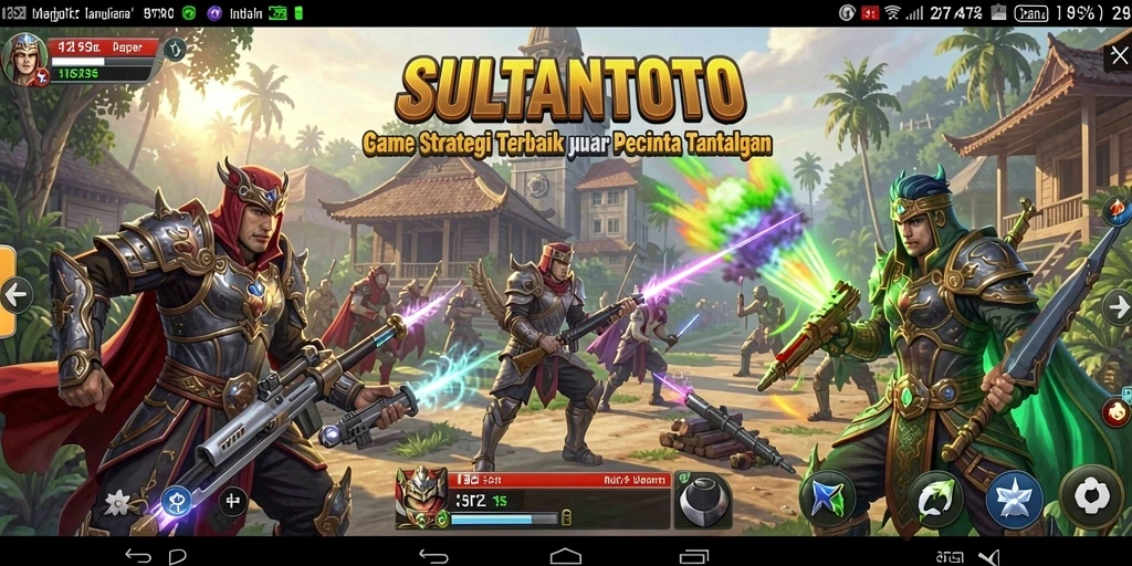 Tangkapan layar dari gameplay SULTANTOTO dengan strategi mendebarkan.
