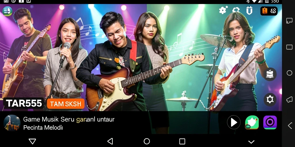 Tangkap momen seru bermain musik di TAR555.